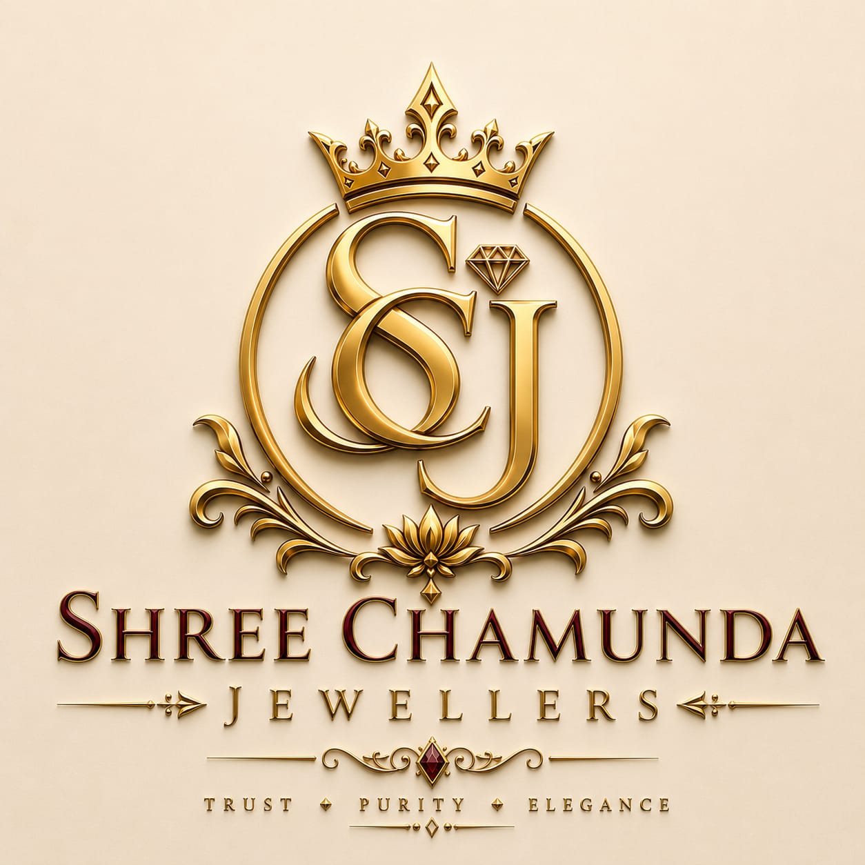 Shree Chamunda Jewellers Official Logo