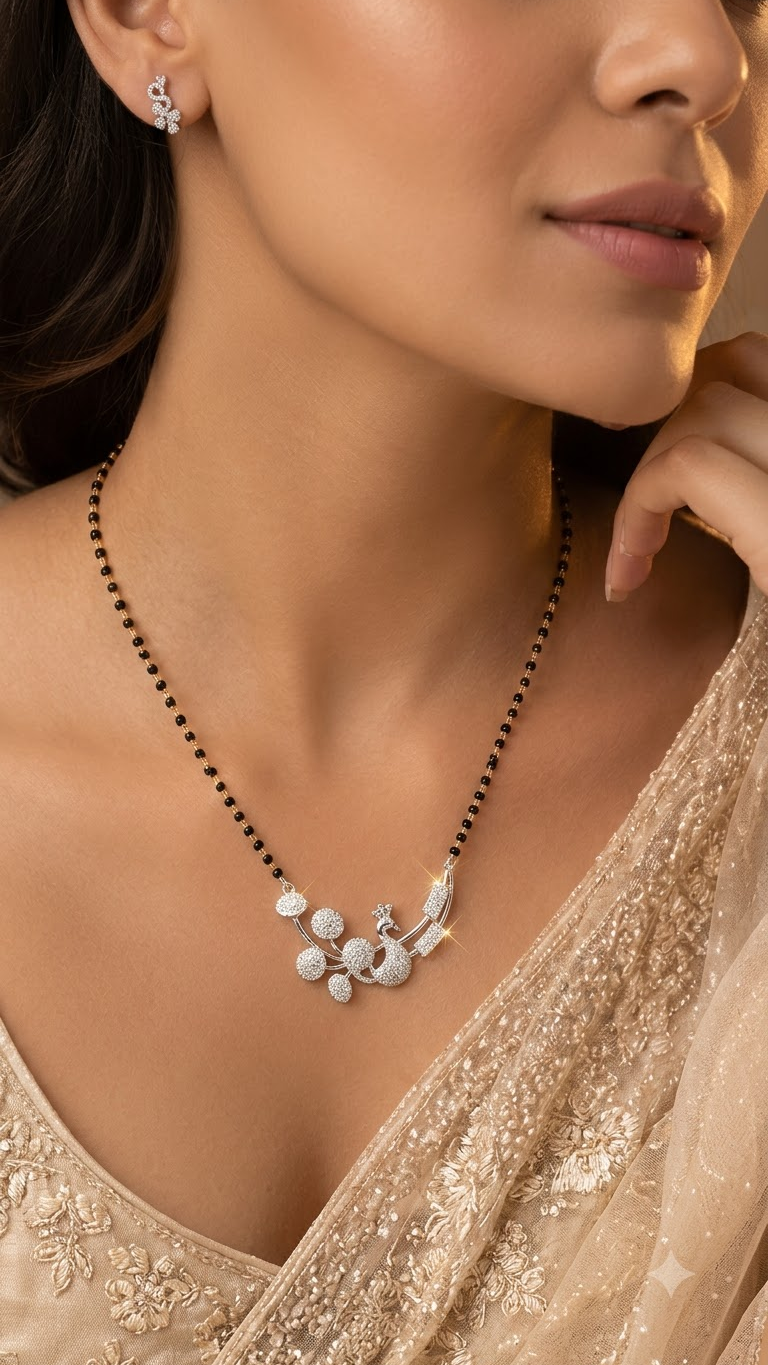 925 Silver Mangalsutra — Edit Details (Design 05)
